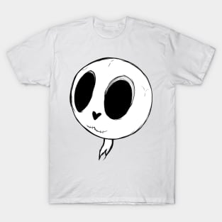 Cute Skeleton Skull Lovable Head T-Shirt